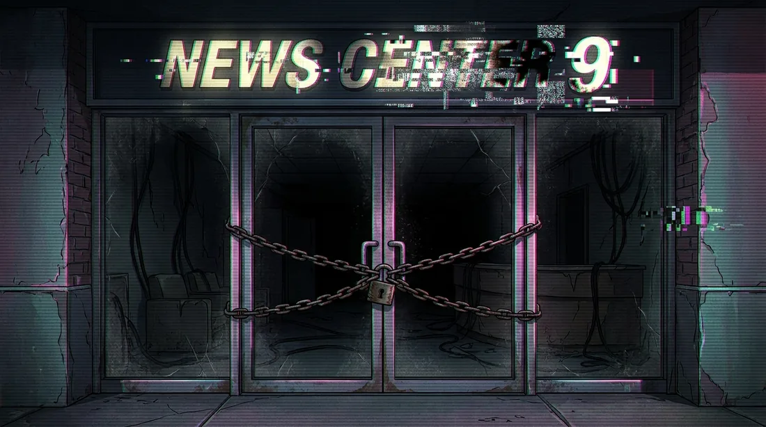 The decommissioned News Center 9 station